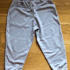 Easton Big Boy’s Baseball Pants Light Grey Sz YL